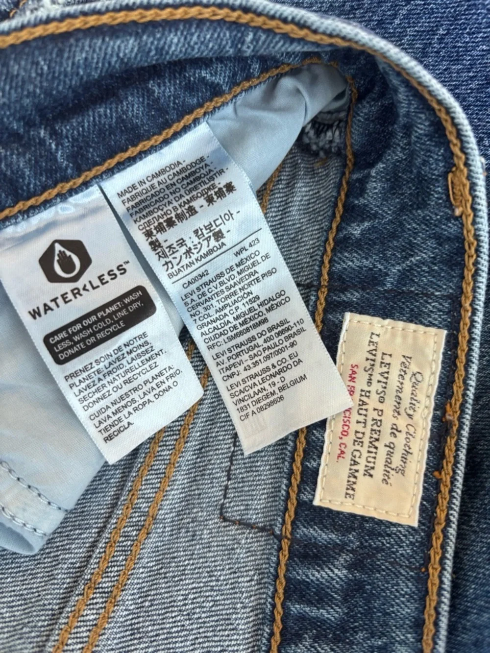 LEVI’S 70s High Waited Flare Jeans Denim Size 31 - Picture 7 of 16